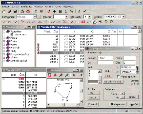 GROMA v.12, geodet.program v prostředí MS Windows - zákl.verze
