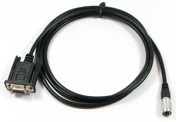 Kabel pro připojení totálních stanic NIKON a FOCUS do PC (přes RS-232 port)