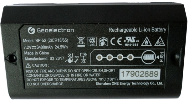 Li-Ion baterie pro GNSS Stonex S9i/S900/S900T a pro PDA Stonex S4CII/S4HII