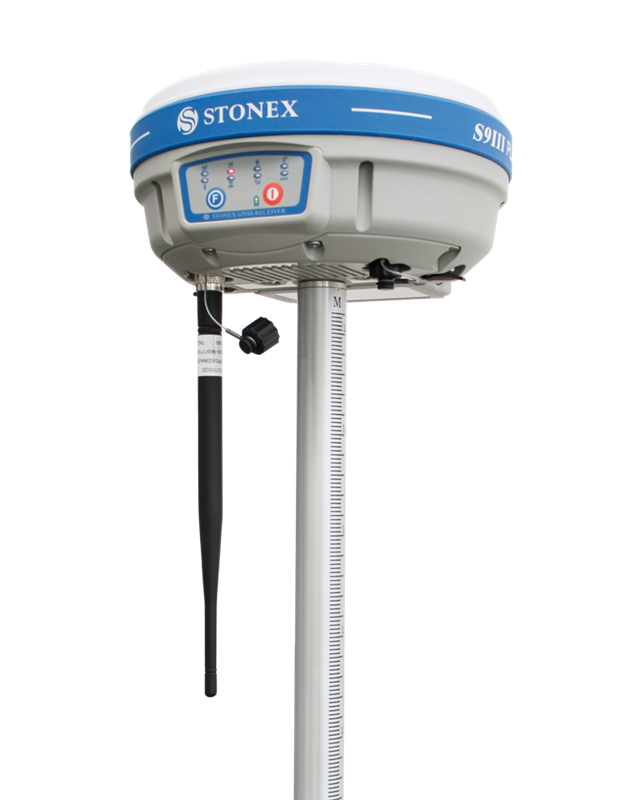 STONEX S9IIIplus - použitý GNSS RTK přijímač s kontrolérem S4CII - kompletní sada