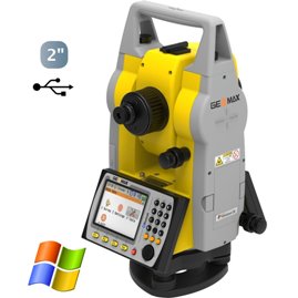 GEOMAX Zoom40 - totální stanice s WindowsCE, s úhlovou přesností 2"